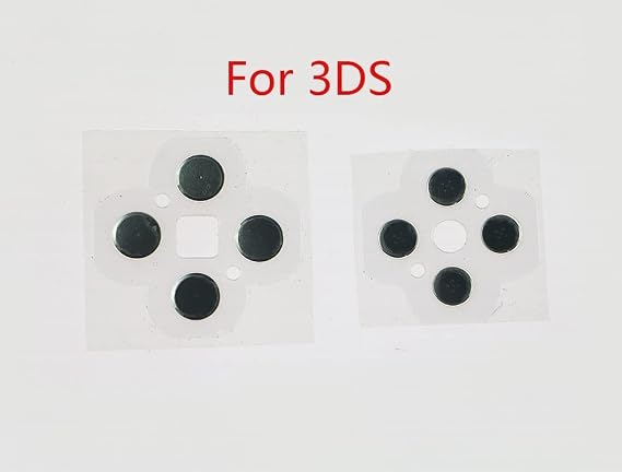 ABXY Button D-Pad Membrane Button Stickers PAD Conducting Strip for 3DS Replacement