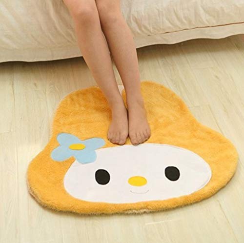 WANGYONGQI Floor mat, carpet, floor mat, plush toy doll,Beige