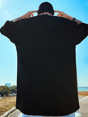 Image of Rigo Printed Oversized T-Shirts for Men | Drop Shoulder T-Shirt for Men