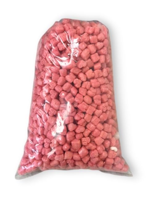 FunPak Plant Based Biodegradable Packing Peanuts 1.5 cu ft Bag Compostable (Red Hearts)