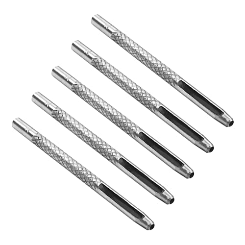 Utoolmart 穴あけポンチ 皮抜きポンチ 中空パンチャー ハトメ抜き 1本入り 直径20mm 全長100mm 炭素鋼製 ポンチセット ポンチ 中空 打ち具 パンチ ベルト 中空パンチセット 道具 DIYツール 財布 レザー 作業用