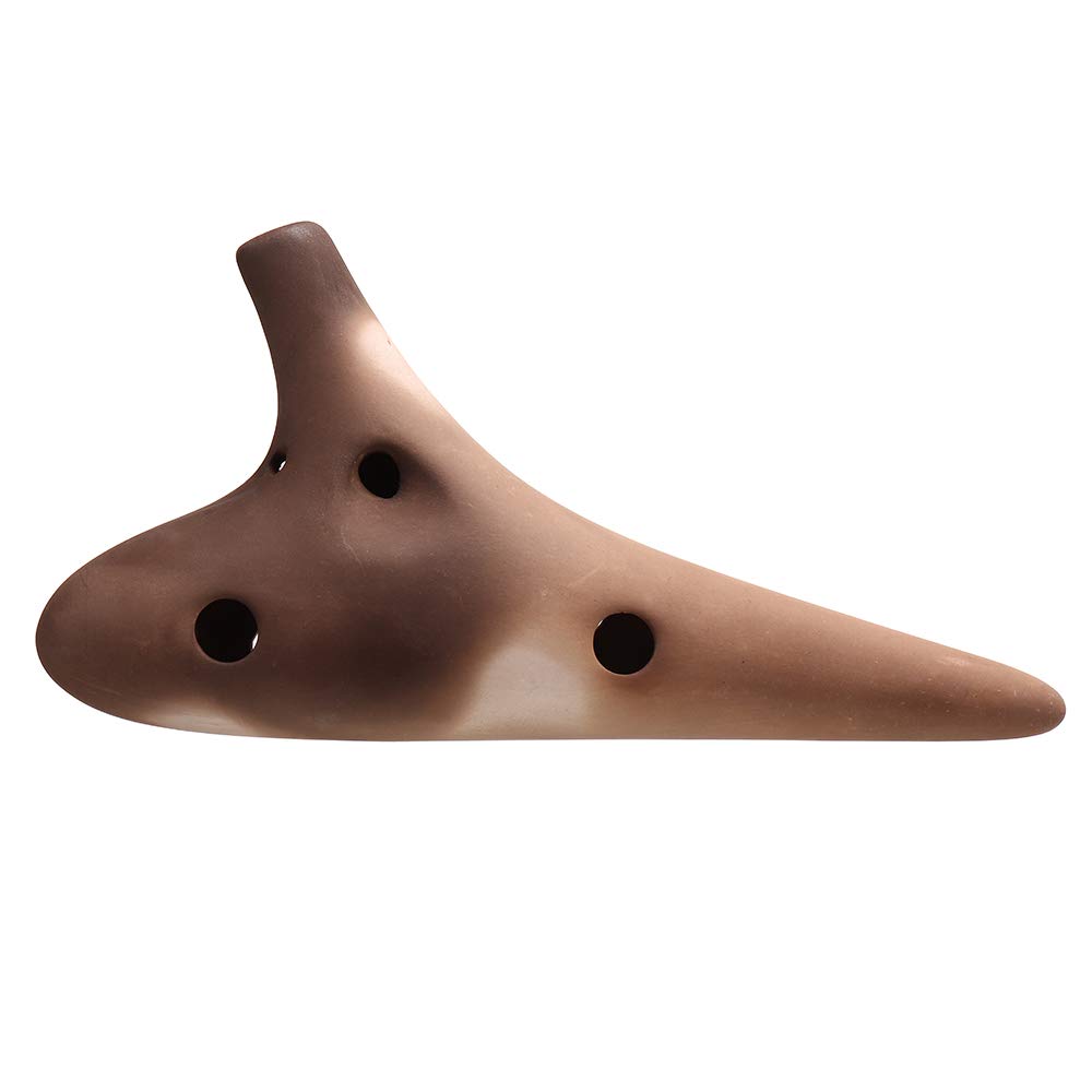 VIDOO 12 Loch Alto C Schlüssel Geräuchert Ocarina Mit Lanyard Für Anfänger