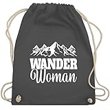 Wandergeschenke: Wander Woman witziger Aufdruck für den nächsten Ausflug zum Trekking oder Hiking