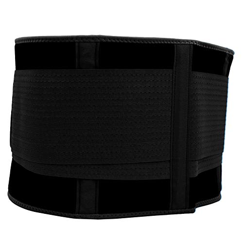 Faja lumbar deportiva ajustable de malla transpirable miniatura 4
