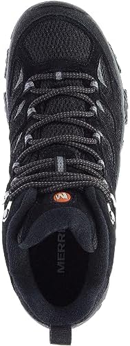 Merrell Moab 3 Mid GTX Womens Walking Boots 7.5 B(M) US Women Black Grey | Image 6