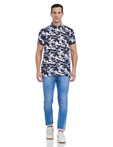 Image of WOMEN'S DEZIER Men's Printed Regular Fit Shirt