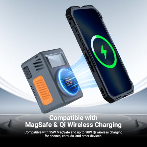 Image of NEEWER PS099U 99Wh Mini V Mount Battery APP Control, 100W PD Fast Charging