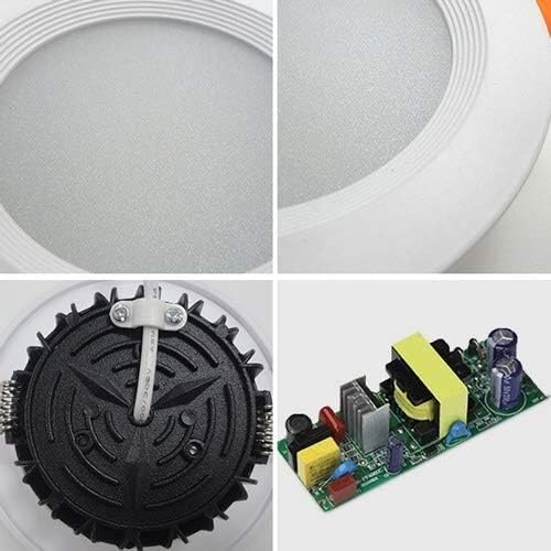 Downlight encastré extérieur et intérieur 12W 4000K pour plafond - 7