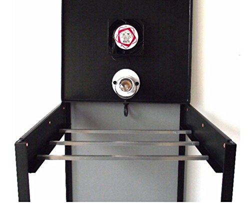 Biltong Maker Biltong Box Beef Jerky Dehydrator Biltong Spice with Grey Back Panel, 100g Free Spice and Light Bulb