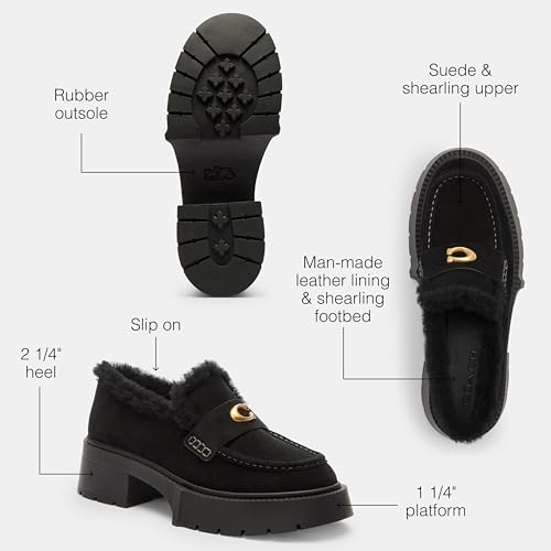 Image of COACH Women's Leah Loafers | Casual Shoes