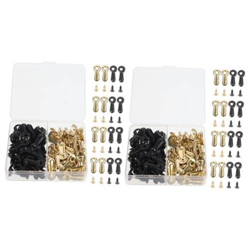 Image of PRETYZOOM 240pcs Frame Picture Turn Button Fasteners Screws Photo Frame Hardware Backing Clips for Easy Installation and Removal of Pictures