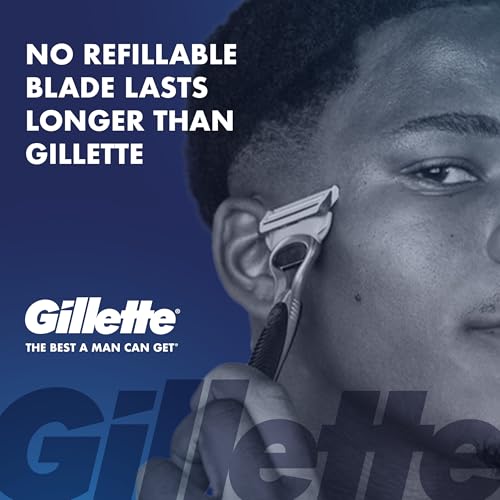 Image of Gillette SkinGuard Men's Razor Blades, 4 Blade Refills