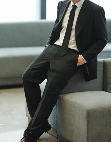 2 Piece Men's Suits Slim Fit Regular Suit Wedding Mens Wedding Homecoming Tuxedo for Men Blazer Suit Set for Men3