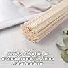 50 Pieces Reed Diffuser Sticks, Wood Diffuser Rods, Fiber Diffuser Rods, Essential Oil Aroma Diffuser Rods, Diffuser Refills, for Spa Home Office Bedroom, Black - 4