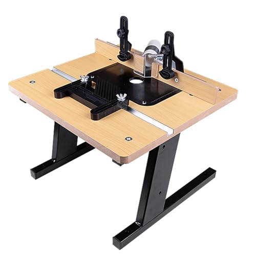 Yeivzwba ROUTER-TABLE Table With Stand And Adjustable Fence,Benchtop Router Table thumb #4