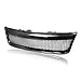 Front Bumper Grille Mesh For Subaru Forester 2009-2013 2010 2011 Matte Black Carbon Fiber Look Glossy Black