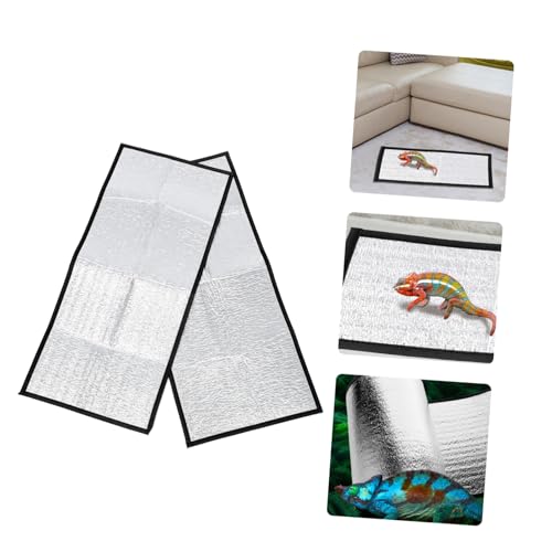 Alfombrilla térmica ligera para reptiles, 2 piezas miniatura 4
