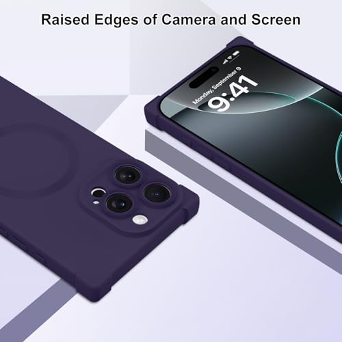 Coque iPhone 16 Pro antichoc violette contre les chutes de dos - 3