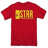 Flash Star Labs Superhero S.T.A.R. Laboratories T Shirt & Stickers