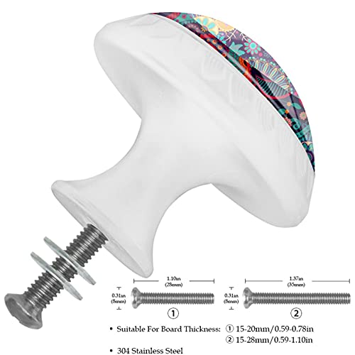 Boutons de placard de cuisine pour relooker une commode bohème