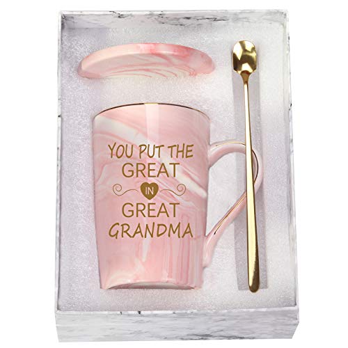 Great Grandma 14 Oz Pink Mug