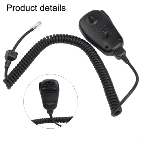 Micrófono de onda corta MH-31 con carcasa de ABS resistente para Yaesu FT-857D y FT-991A 6