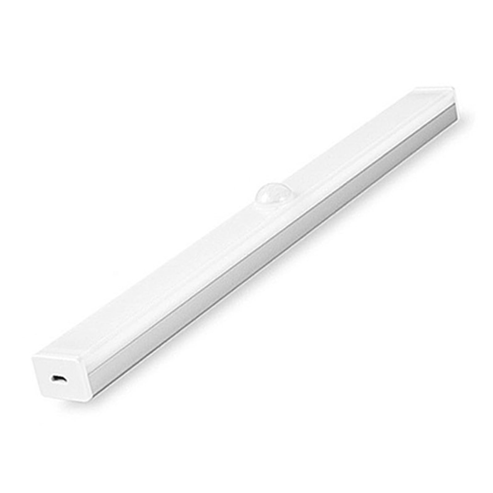 LED Nachtlicht Smart Motion Sensor Nacht Lampe Drahtlose Dimmen USB Lade Lampen Schlafzimmer Schrank Küche Lichter Bewegungsmelder(White light,50cm lamp)