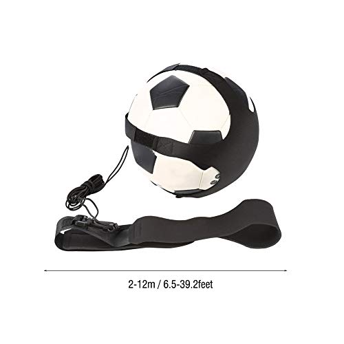 Soccer Kick Trainer, Black Adjustable Football Skills Training Belt For Children Beginner #TOP2