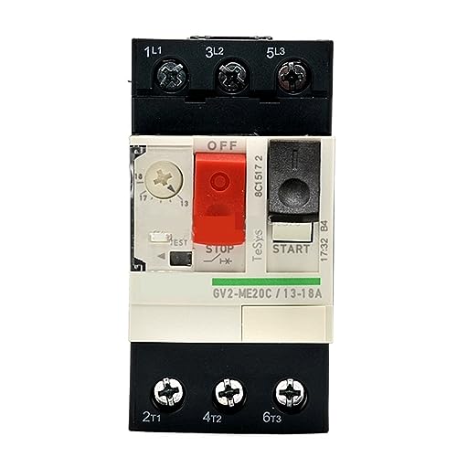 Disyuntor de motor GV2-ME20C térmico magnético 13-18A para protección activa 3P
