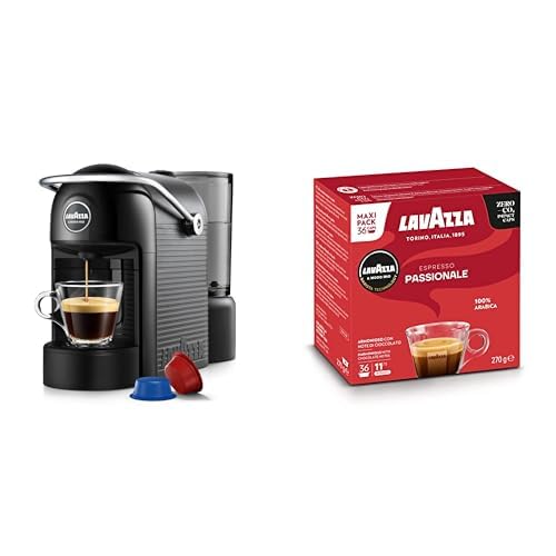 Lavazza Jolie Evo Coffee Machine with 36 Premium Coffee Capsules