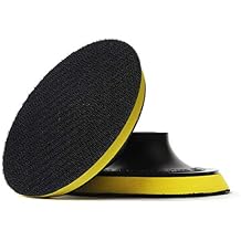 4" Hook and Loop Backer Pads with 5/8-11 Thread for Sanding Polishing 2-Pcs