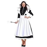 ◆ Paket beinhaltet: 1 x Kleid + 1 x Schürze +1 x Stirnband. Schwarzer Rock, kann alleine getragen werden.