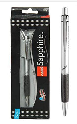 Cello Sapphire stylos à bille rétractables pour le bureau et les cours