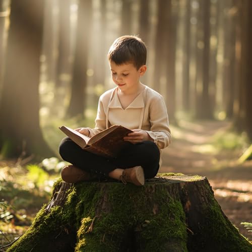 Camisa de manga larga estilo medieval para niños miniatura 4