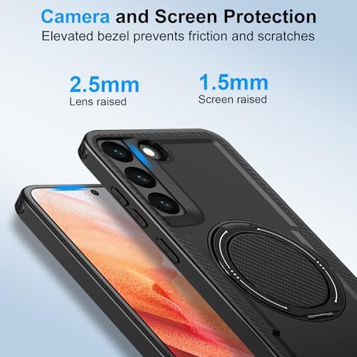 Coque Samsung S21 magnétique noire robuste pour protéger votre écran