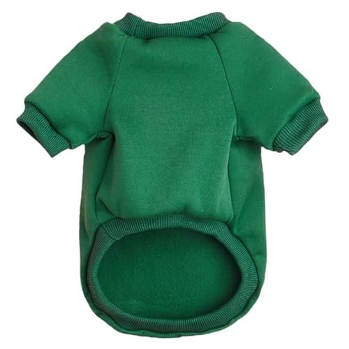 Image of Soft Puppy Sweater for Small Dogs Winter Knit Pullover, Green XS