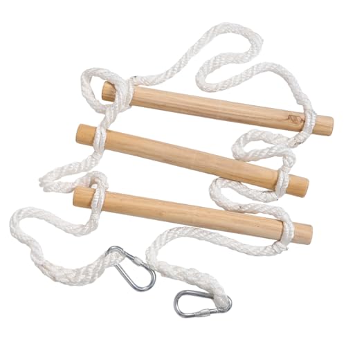 CHILDWEET Foldable Climbing Ladder for Children Bunk Bed Rope Ladder Stable Indoor Playset Attachment