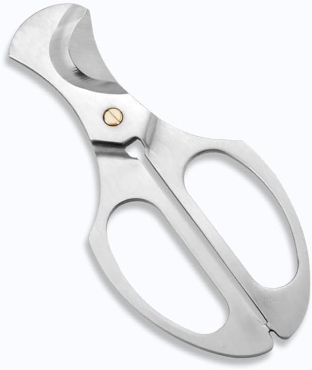 Cigar Cutter Stainless Steel Cigarette Slicer with Case Portable Metal Scissors Smoking Accessories Tool