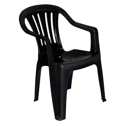 Mor - Poltrona Plástica Preta