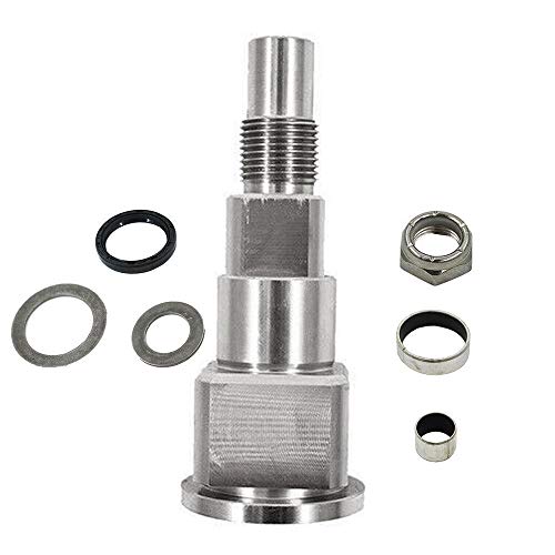 Gimbal Housing Upper Steering Arm Swivel Shaft Pin Seal Bushing Nut Kit