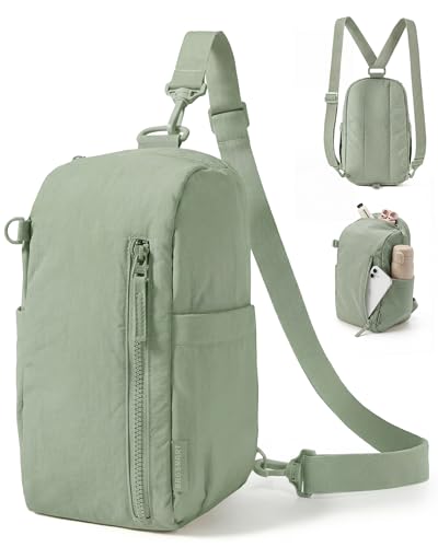 Image of BAGSMART Small Crossbody Bags for Women, Puffer Sling Bag Fanny Packs, Purses Hobo Handbag for Daily Travel Hiking