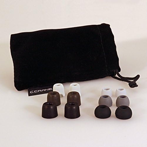 C. Crane CC Buds-Pro Full Stereo In-Ear Earbud Headphones - For Audio Books and Voice Clarity