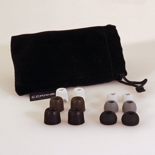 C. Crane CC Buds-Pro Full Stereo In-Ear Earbud Headphones - For Audio Books and Voice Clarity