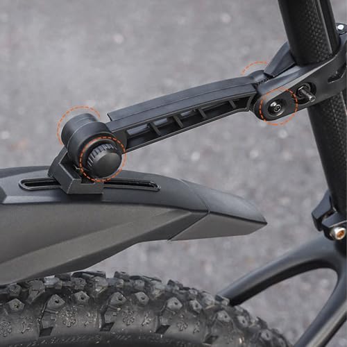 Guardabarros de ciclismo contra salpicaduras de grava en montaña 5