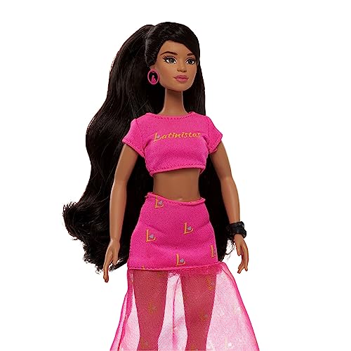 The First All-Latina Line of Fashion Dolls, Latinistas 11.5-inch Lola Latina Fashion Doll and Accessories, Kids Toys for Ages 3 Up, Designed and Developed Latin