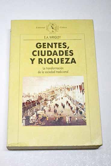 Portada de Gentes, ciudades y riqueza
