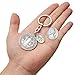 St Benedict Medals With St Christopher Keychain,Saint Benedict With St Christopher Medal For Car,Catholic Religious Keychain,Medalla De San Benito Adornos Llaveros Para Carros De Mujer Hombre