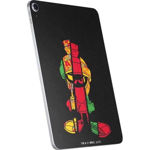 Skinit Decal Tablet Skin Compatible with iPad 11th Gen (2025) - Officially Licensed Looney Tunes Marvin The Martian Sliced Design