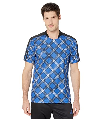 Maillot Adidas Tiro de football bleu et noir taille M