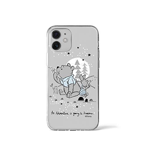 ERT GROUP Disney Winnie The Pooh Coque conçu pour iPhone 12 Mini 5.4, Housse de Téléphone pour Potection Antichoc, Design Winnie The Pooh